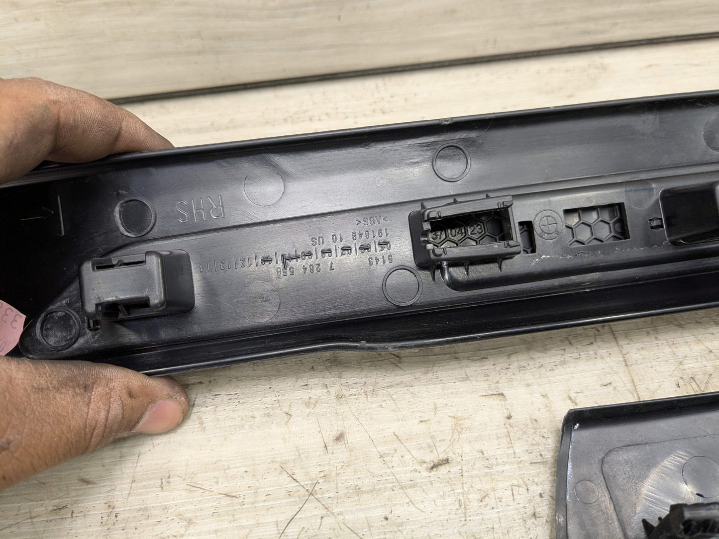 14-19 OEM BMW F86 X6M Front Rear Left Right Door Cover Trim Sill Kick Plate SET