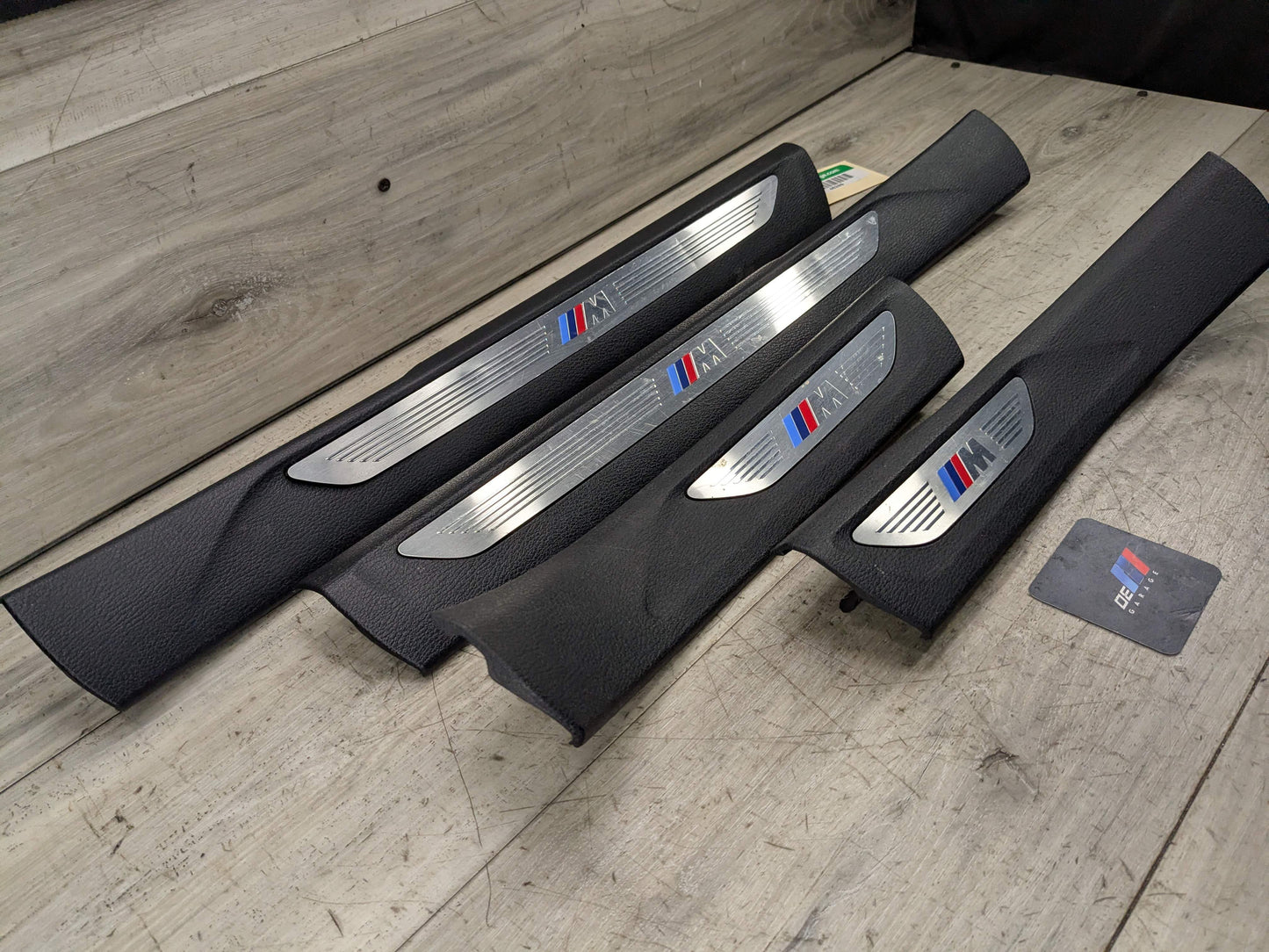 14-19 OEM BMW F86 X6M Front Rear Left Right Door Cover Trim Sill Kick Plate SET