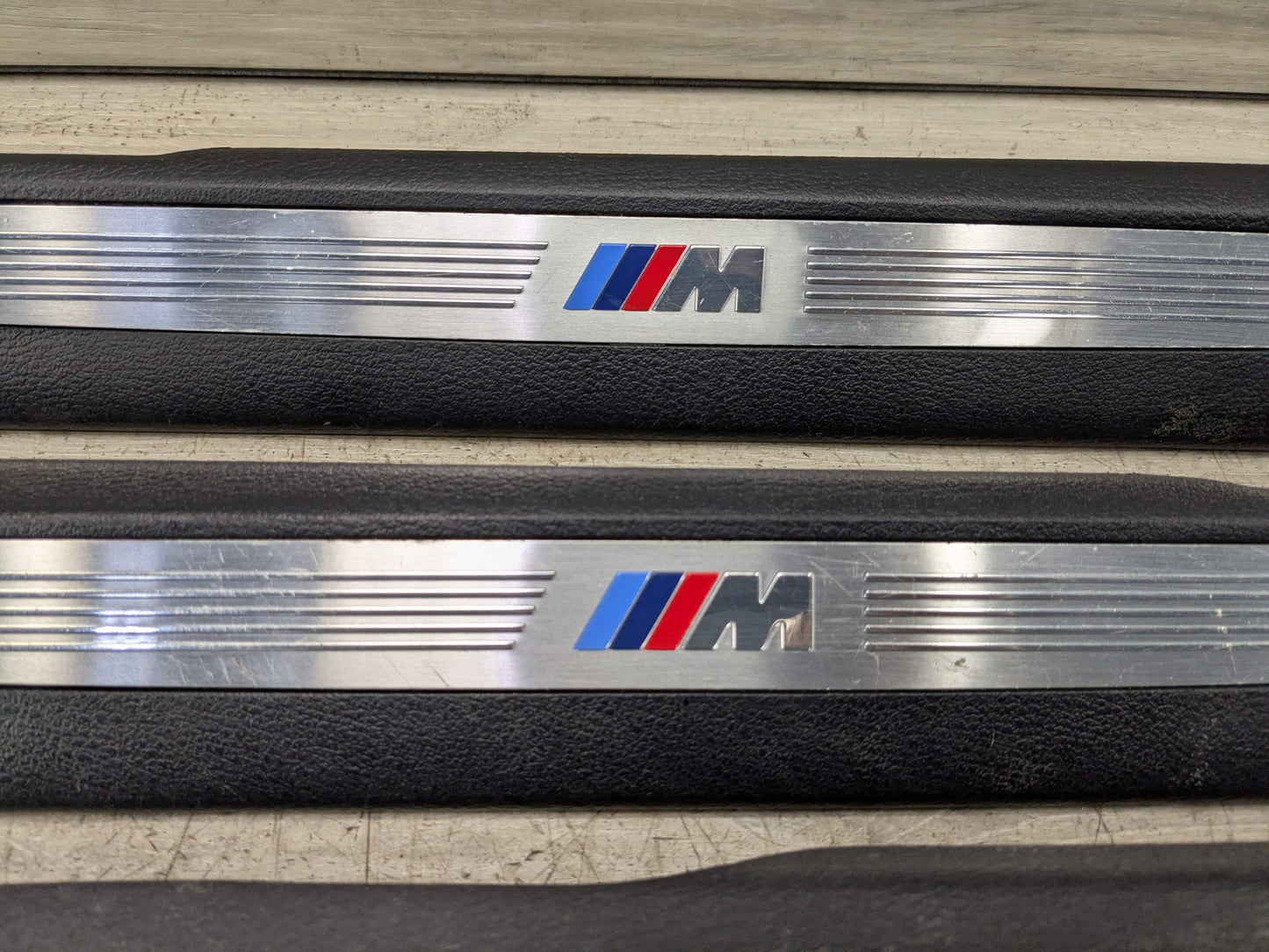 14-19 OEM BMW F86 X6M Front Rear Left Right Door Cover Trim Sill Kick Plate SET