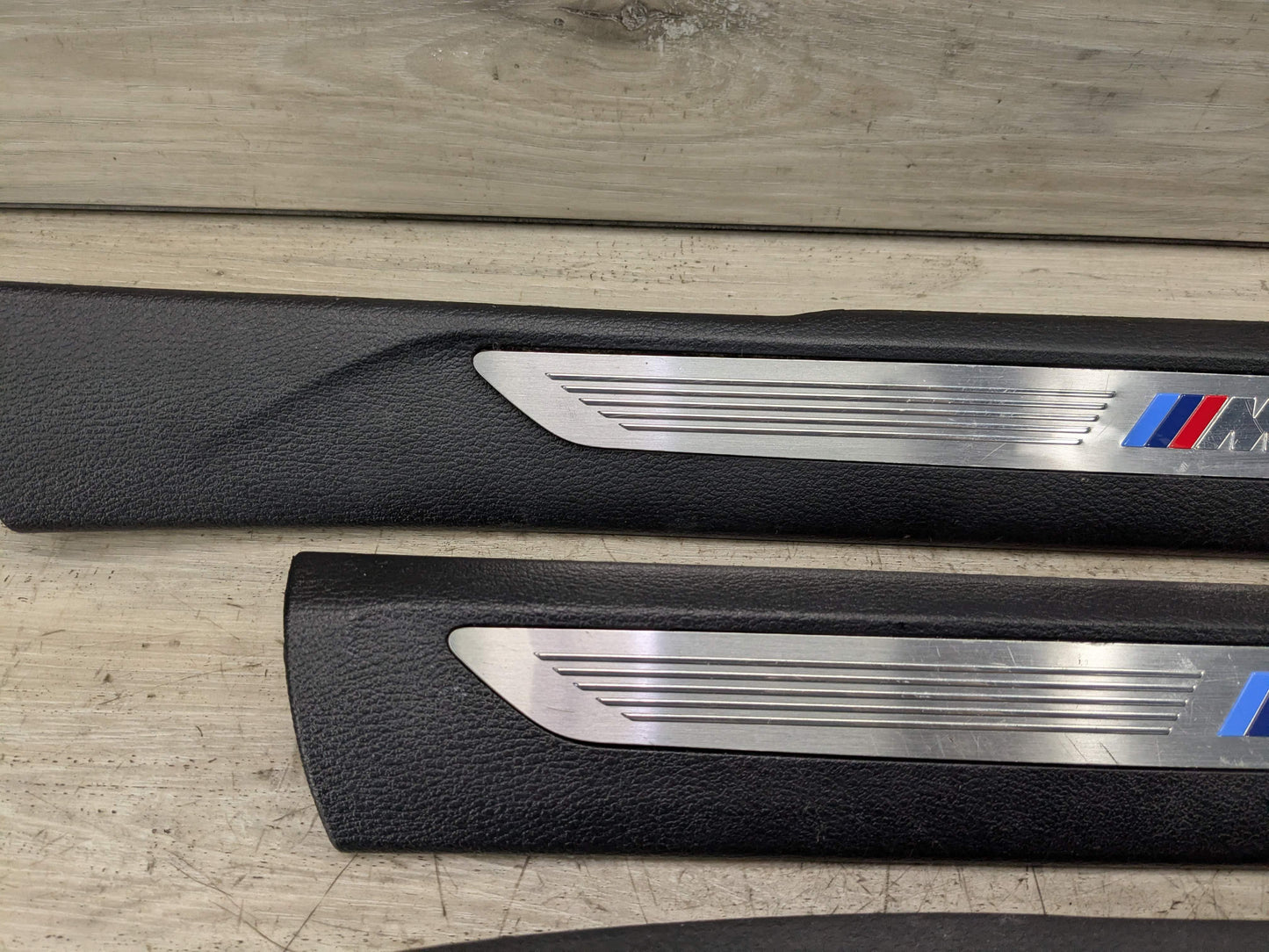 14-19 OEM BMW F86 X6M Front Rear Left Right Door Cover Trim Sill Kick Plate SET