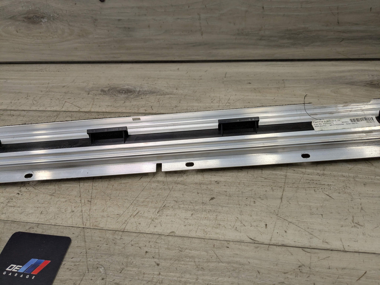 15-19 OEM BMW F16 F86 X6 REAR Left Driver Side Door Window Roller Sunshade Blind