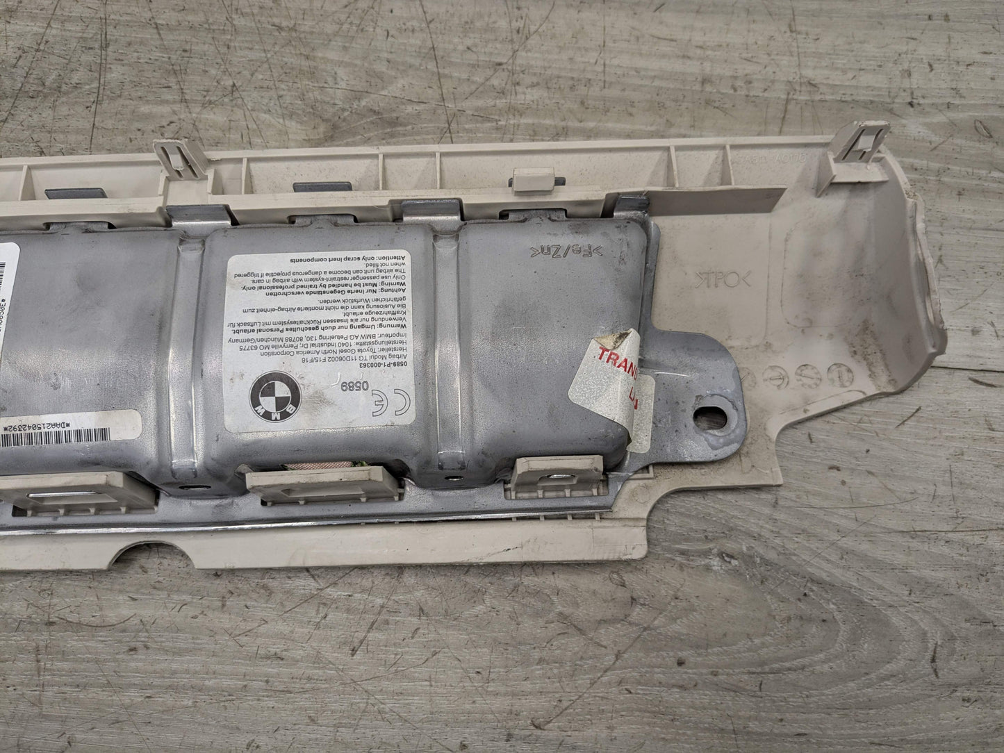 OEM BMW F15 F16 F85 F86 X5 X6 Front Left Driver Knee Lower Dash Airbag BEIGE