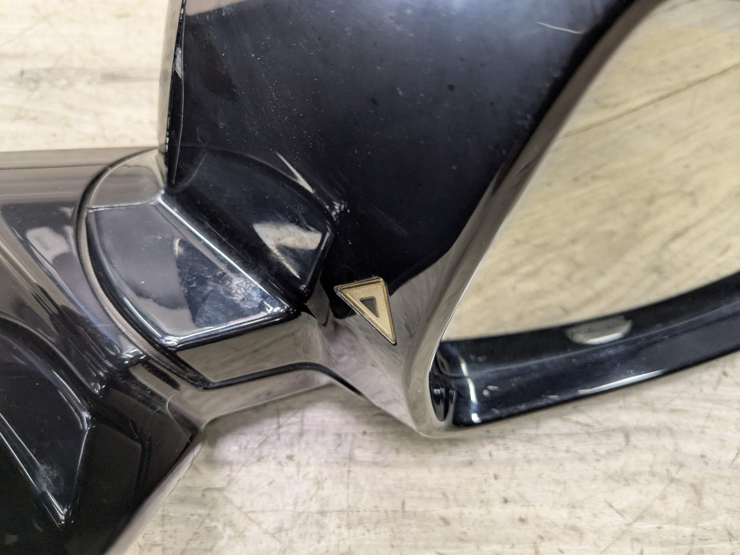 15-19 OEM BMW F16 X6 Right Passenger Side Mirror Camera Blind Spot SHADOW GLOSS