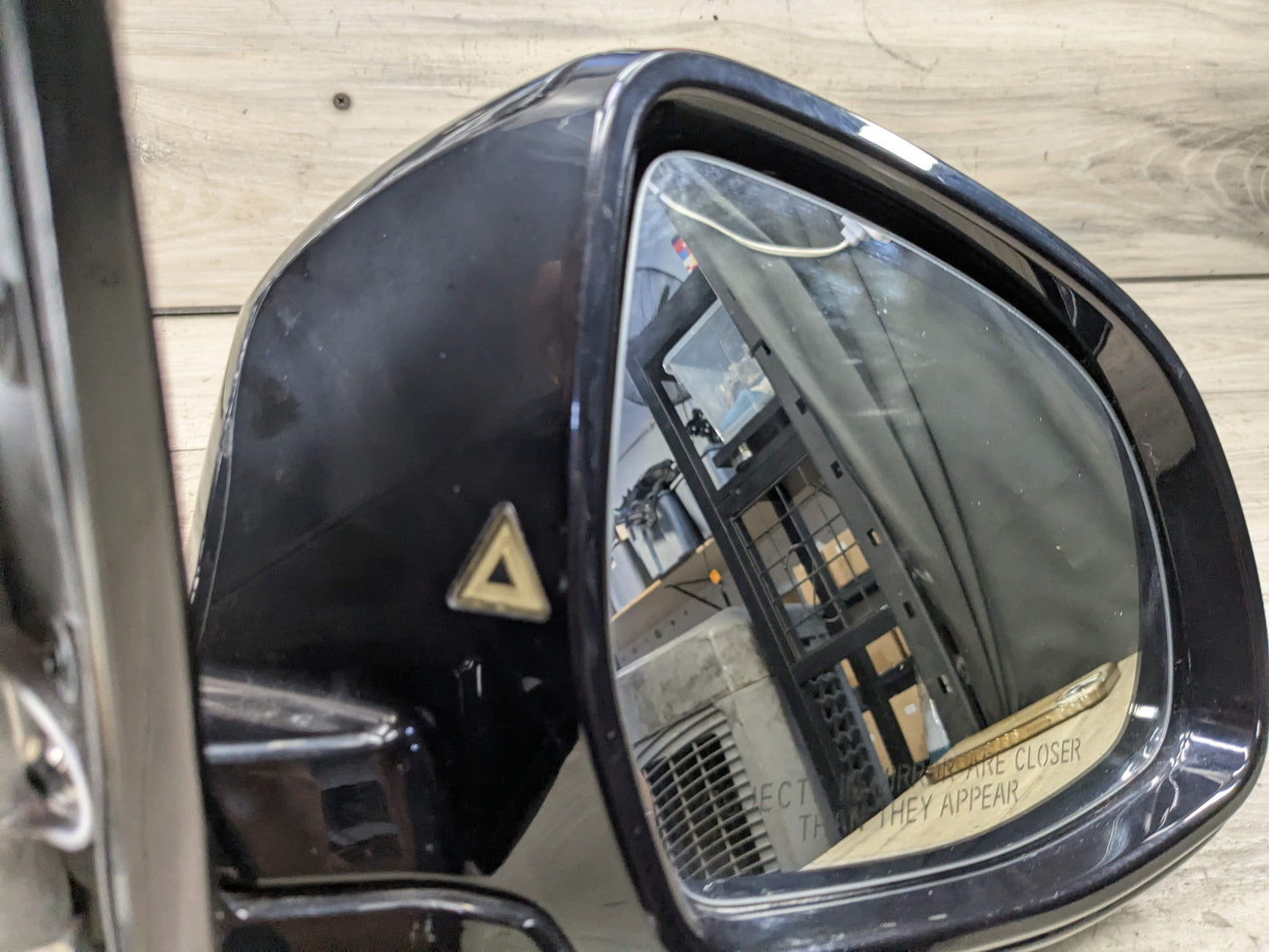 15-19 OEM BMW F16 X6 Right Passenger Side Mirror Camera Blind Spot SHADOW GLOSS