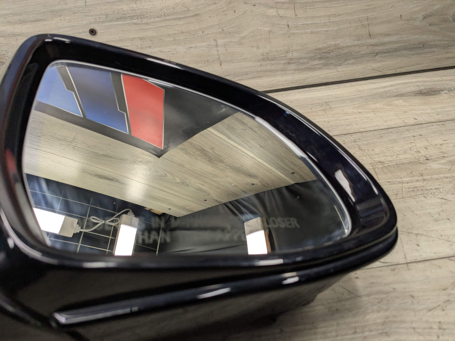 15-19 OEM BMW F16 X6 Right Passenger Side Mirror Camera Blind Spot SHADOW GLOSS