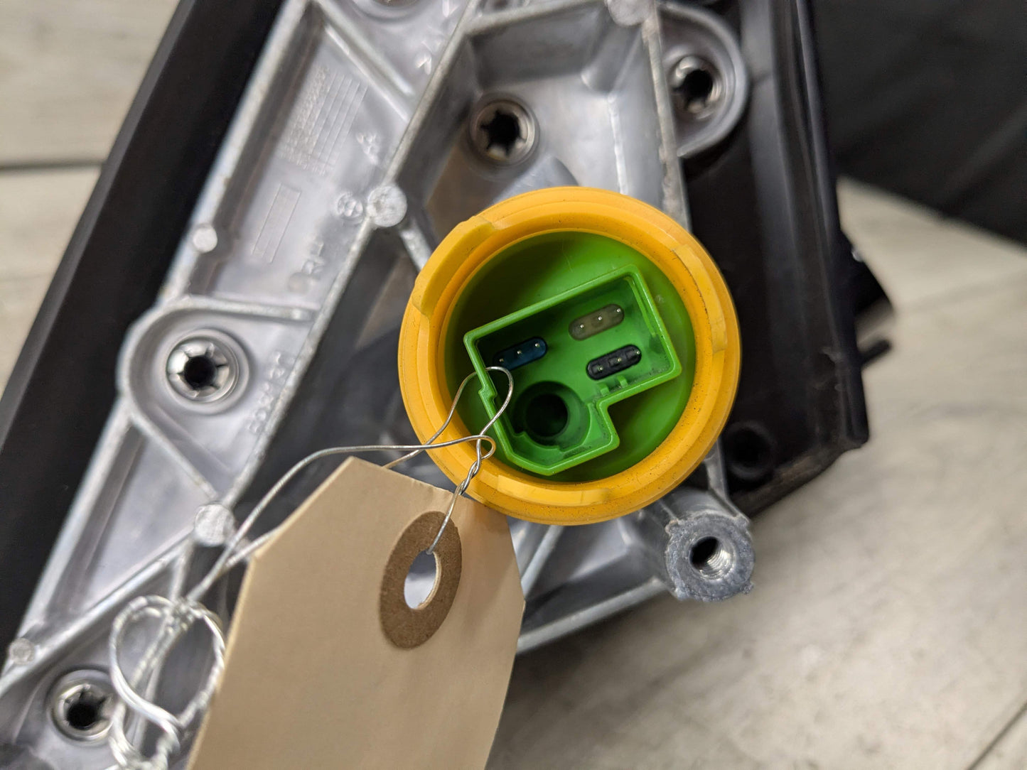 15-19 OEM BMW F16 X6 Right Passenger Side Mirror Camera Blind Spot SHADOW GLOSS