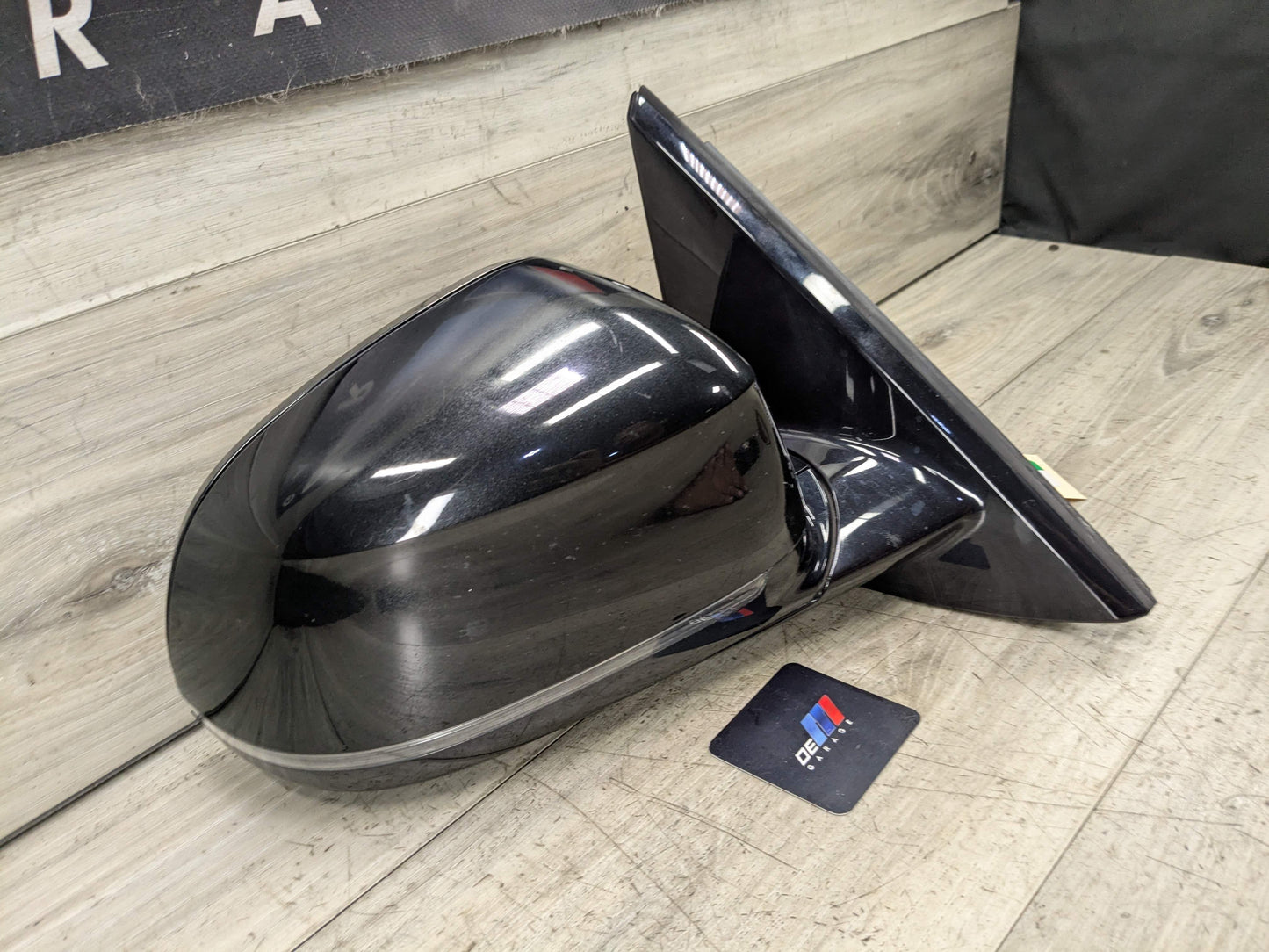 15-19 OEM BMW F16 X6 Right Passenger Side Mirror Camera Blind Spot SHADOW GLOSS