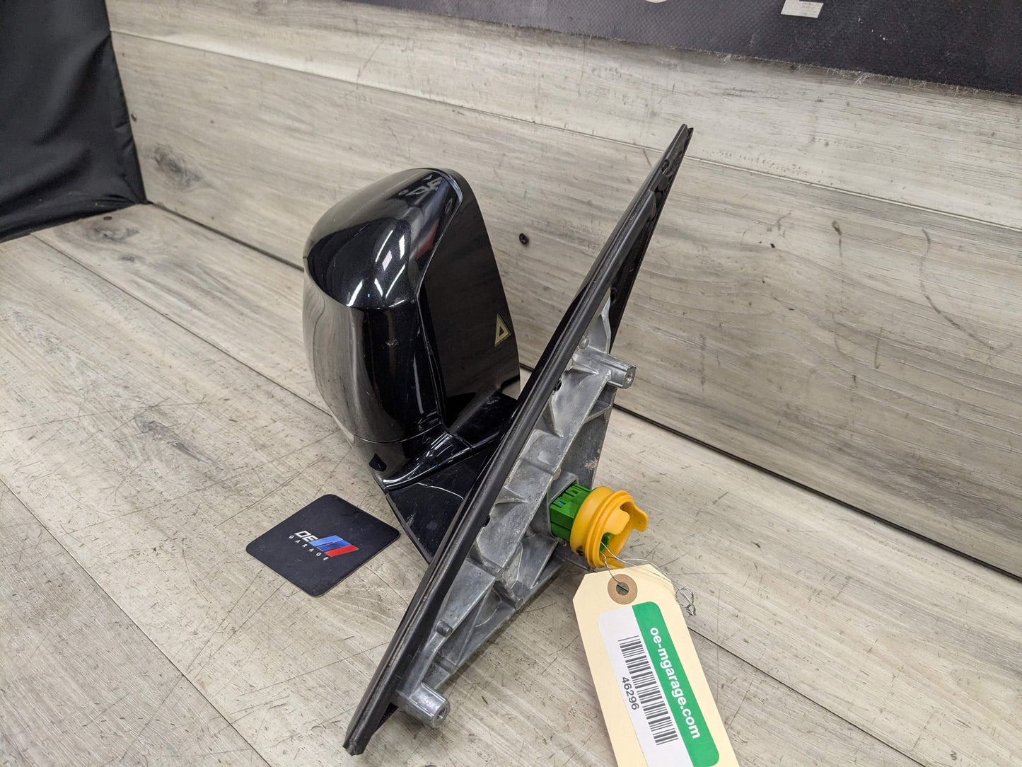 15-19 OEM BMW F16 X6 Right Passenger Side Mirror Camera Blind Spot SHADOW GLOSS