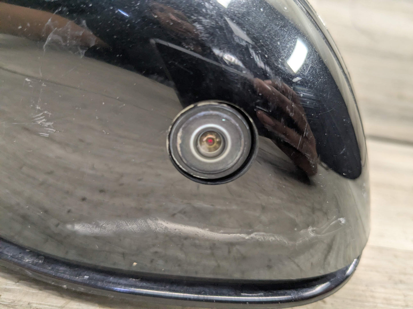 15-19 OEM BMW F16 X6 Left Driver Side Mirror w/ Camera Blind Spot SHADOW GLOSS