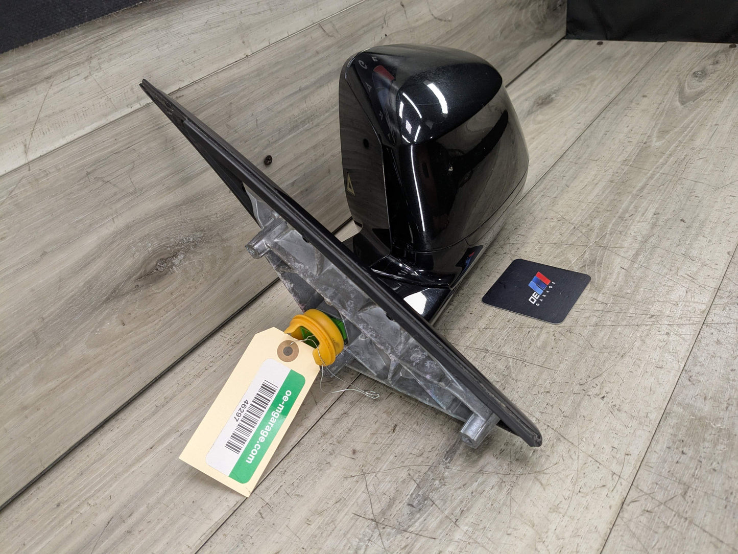 15-19 OEM BMW F16 X6 Left Driver Side Mirror w/ Camera Blind Spot SHADOW GLOSS