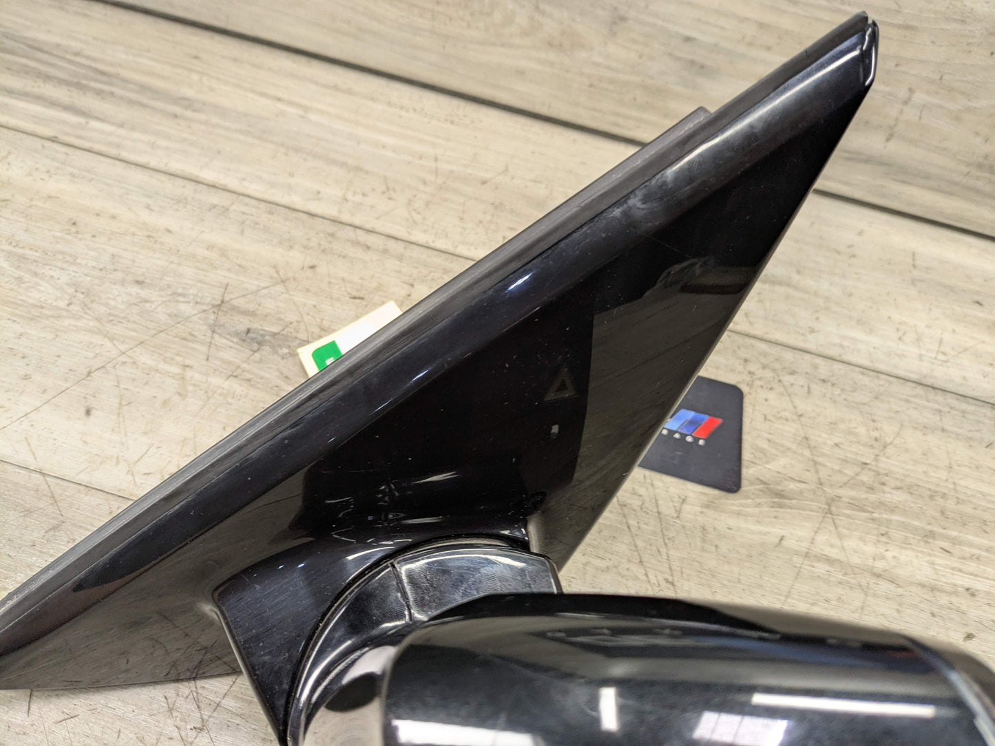 15-19 OEM BMW F16 X6 Left Driver Side Mirror w/ Camera Blind Spot SHADOW GLOSS