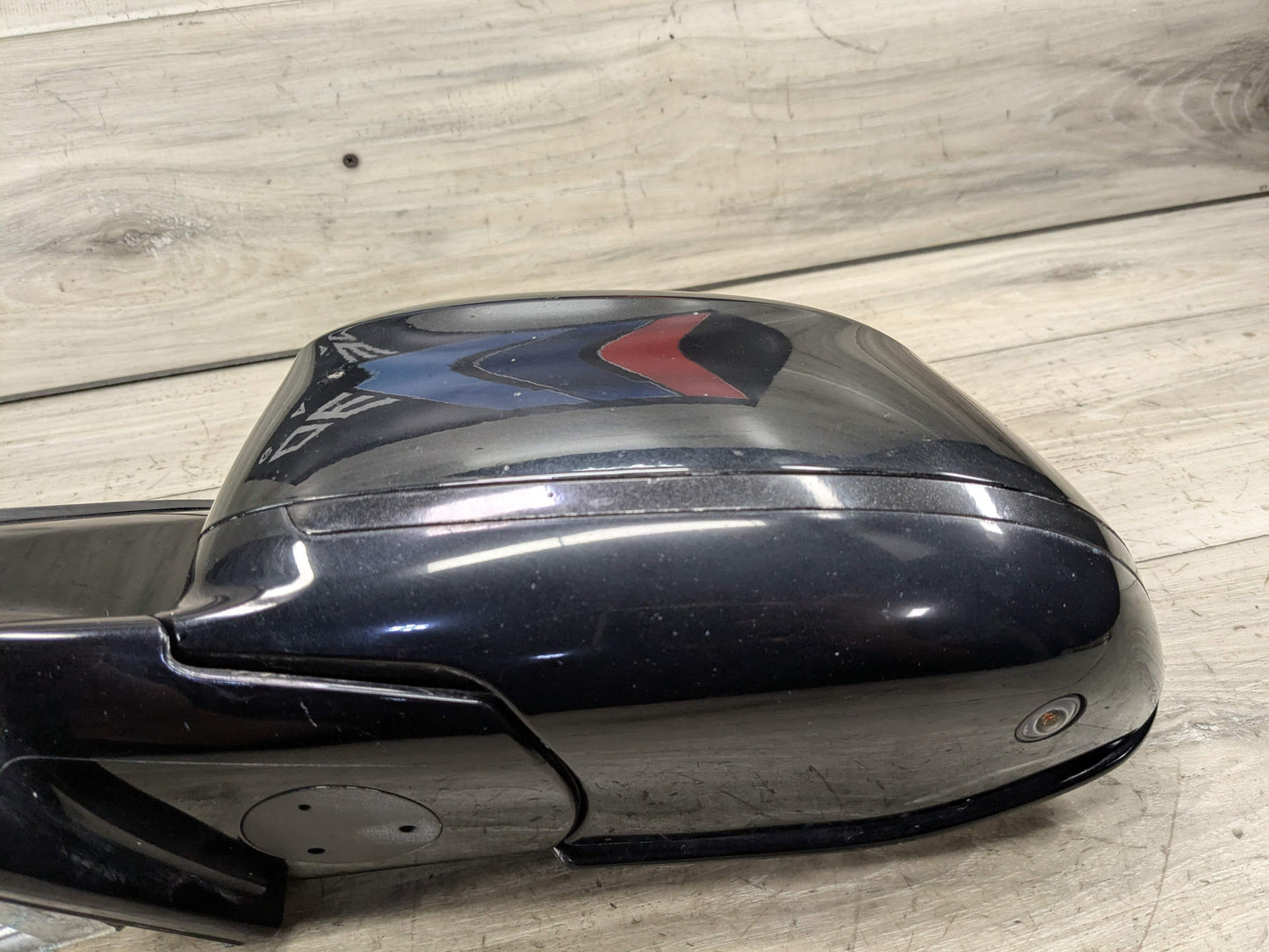 15-19 OEM BMW F16 X6 Left Driver Side Mirror w/ Camera Blind Spot SHADOW GLOSS