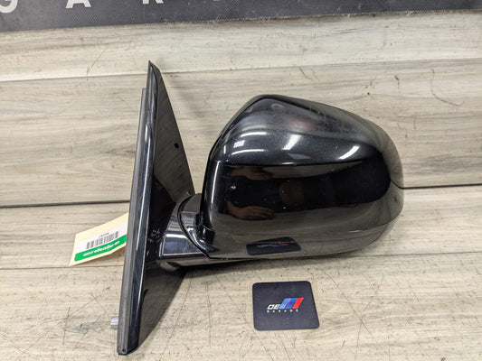 15-19 OEM BMW F16 X6 Left Driver Side Mirror w/ Camera Blind Spot SHADOW GLOSS