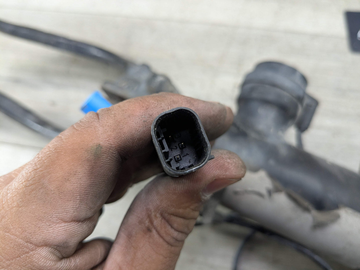 14-19 OEM BMW F15 F16 X5 X6 Front Left Driver Spring Strut Shock Absorber VDC