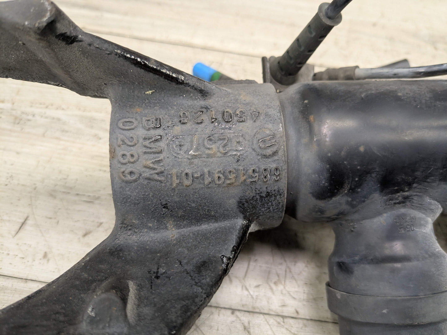 14-19 OEM BMW F15 F16 X5 X6 Front Left Driver Spring Strut Shock Absorber VDC