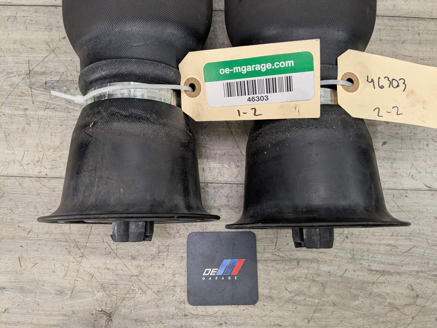 ARNOTT BMW F15 F16 X5 X6 Rear Left Right Air Suspension Pneumatic Spring SET