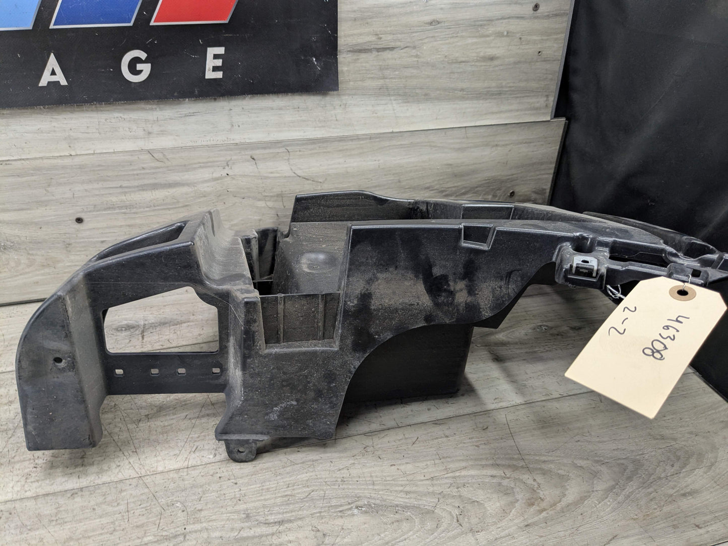 15-19 OEM BMW F16 X6 Rear Right Passenger Bumper Supports Brackets Mounts PAIR