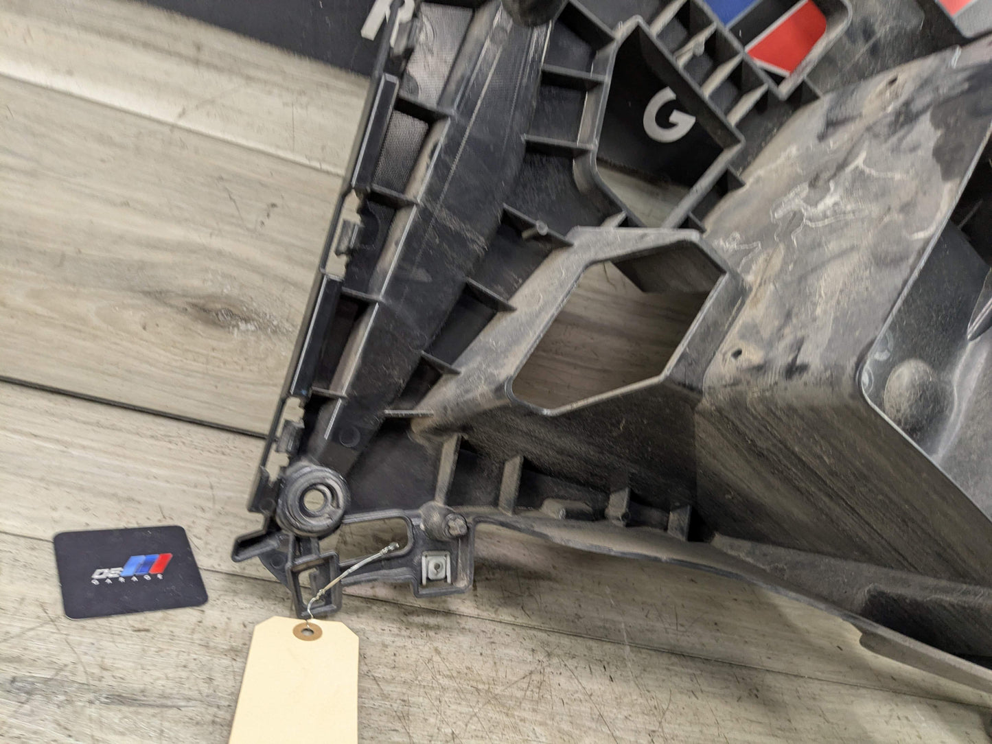 15-19 OEM BMW F16 X6 Rear Right Passenger Bumper Supports Brackets Mounts PAIR