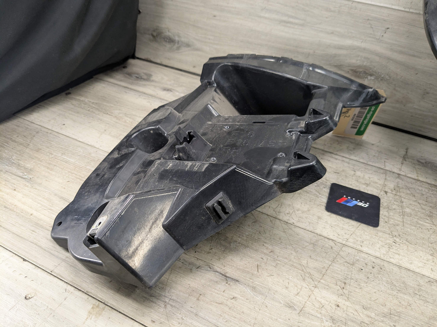 15-19 OEM BMW F16 X6 Rear Right Passenger Bumper Supports Brackets Mounts PAIR