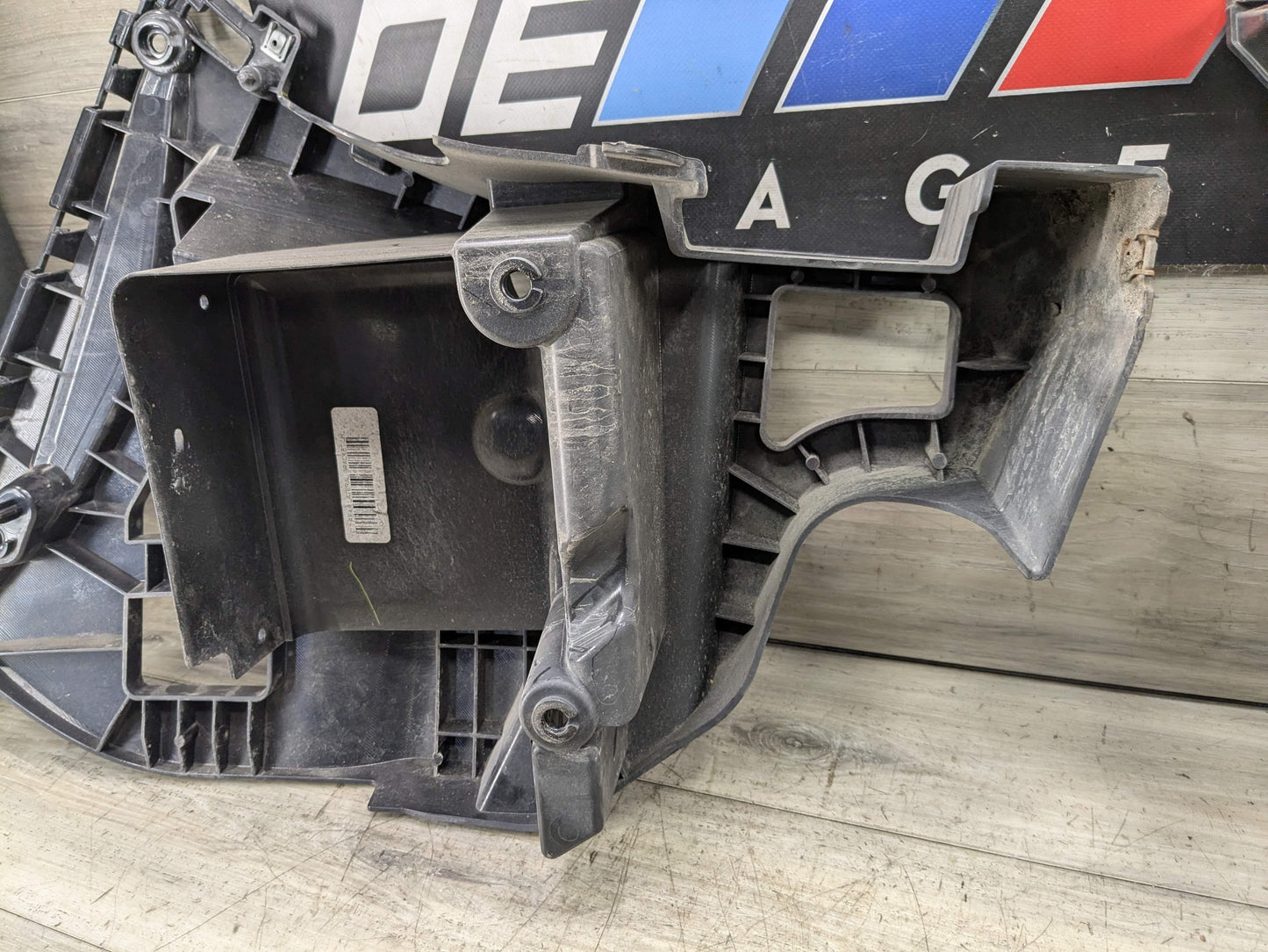 15-19 OEM BMW F16 X6 Rear Left Driver Bumper Supports Brackets Mounts Guide PAIR