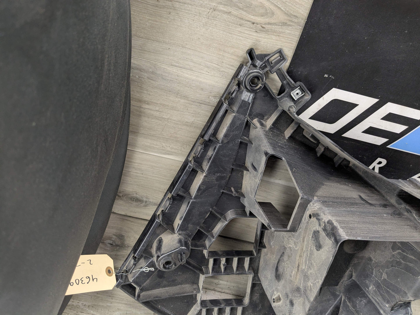 15-19 OEM BMW F16 X6 Rear Left Driver Bumper Supports Brackets Mounts Guide PAIR