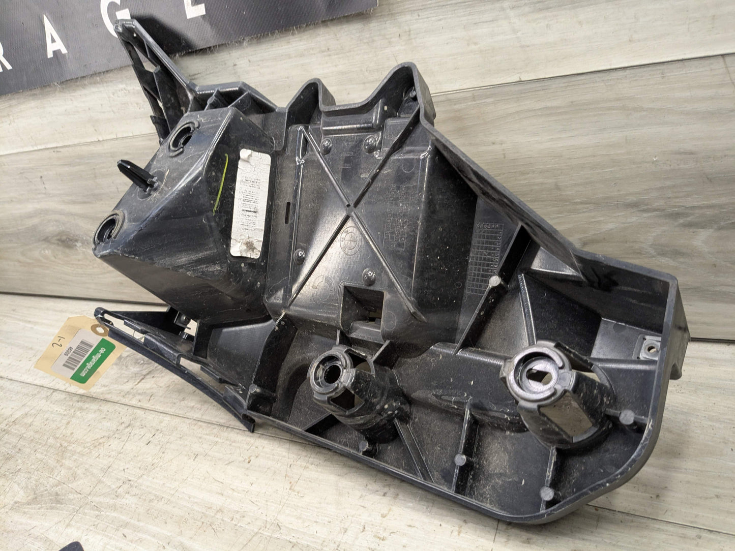 15-19 OEM BMW F16 X6 Rear Left Driver Bumper Supports Brackets Mounts Guide PAIR