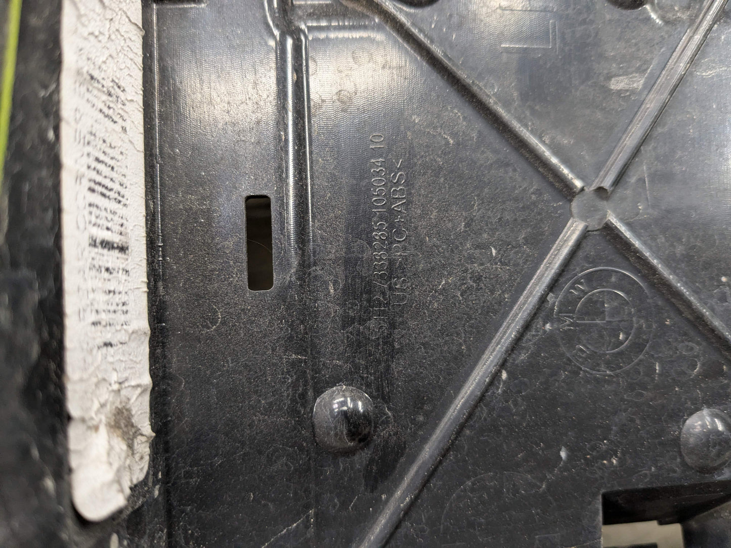 15-19 OEM BMW F16 X6 Rear Left Driver Bumper Supports Brackets Mounts Guide PAIR