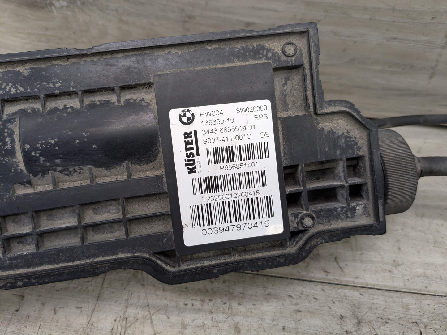 OEM BMW F15 F16 F85 F86 X5 X6 X5M Emergency Parking Brake Actuator Unit Motor