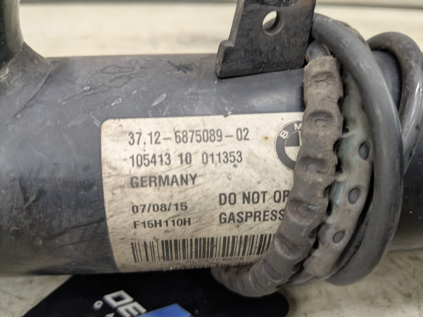 14-19 OEM BMW F15 F16 X5 X6 Rear Left Driver Spring Strut Shock Absorber VDC