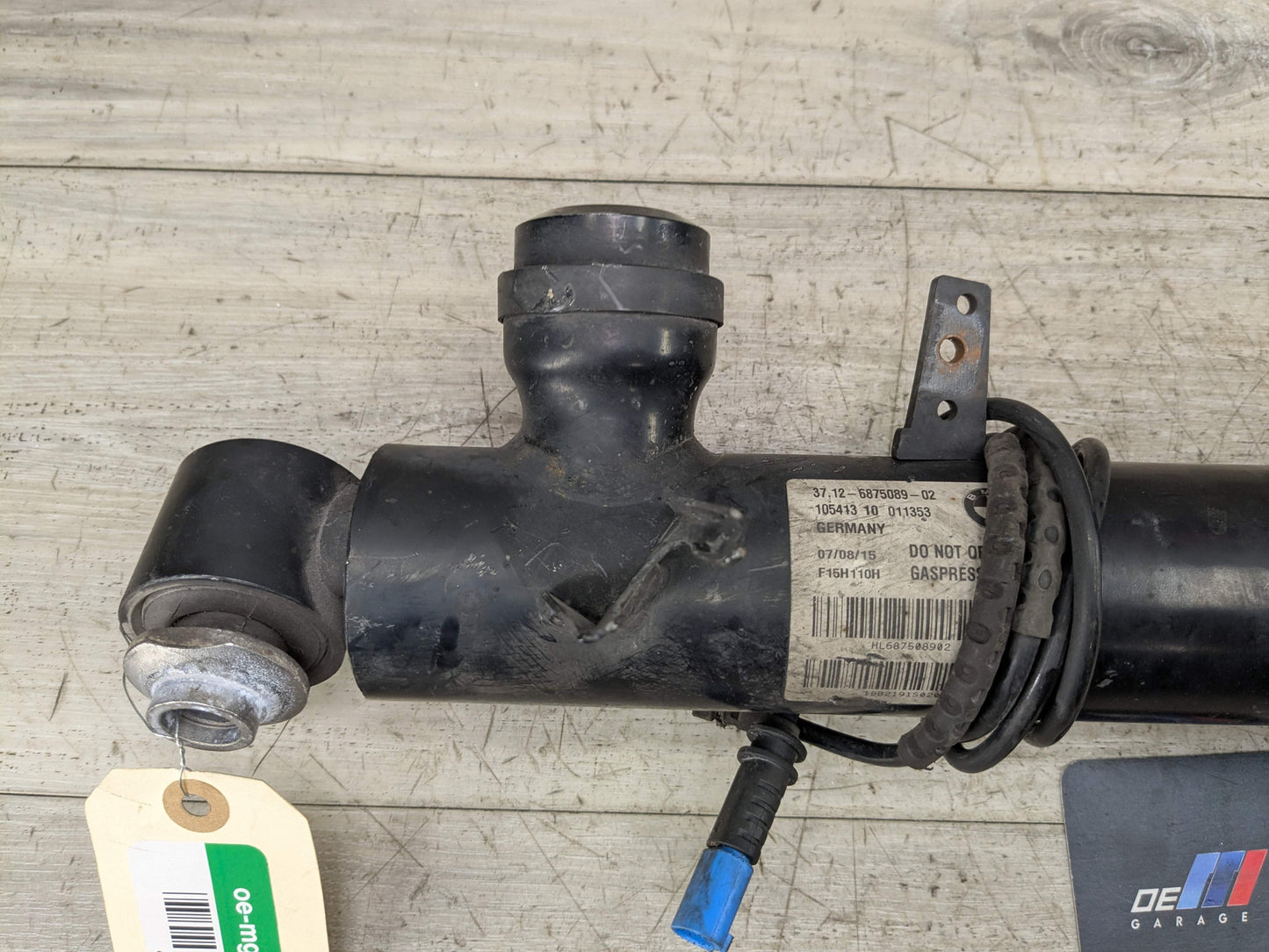 14-19 OEM BMW F15 F16 X5 X6 Rear Left Driver Spring Strut Shock Absorber VDC