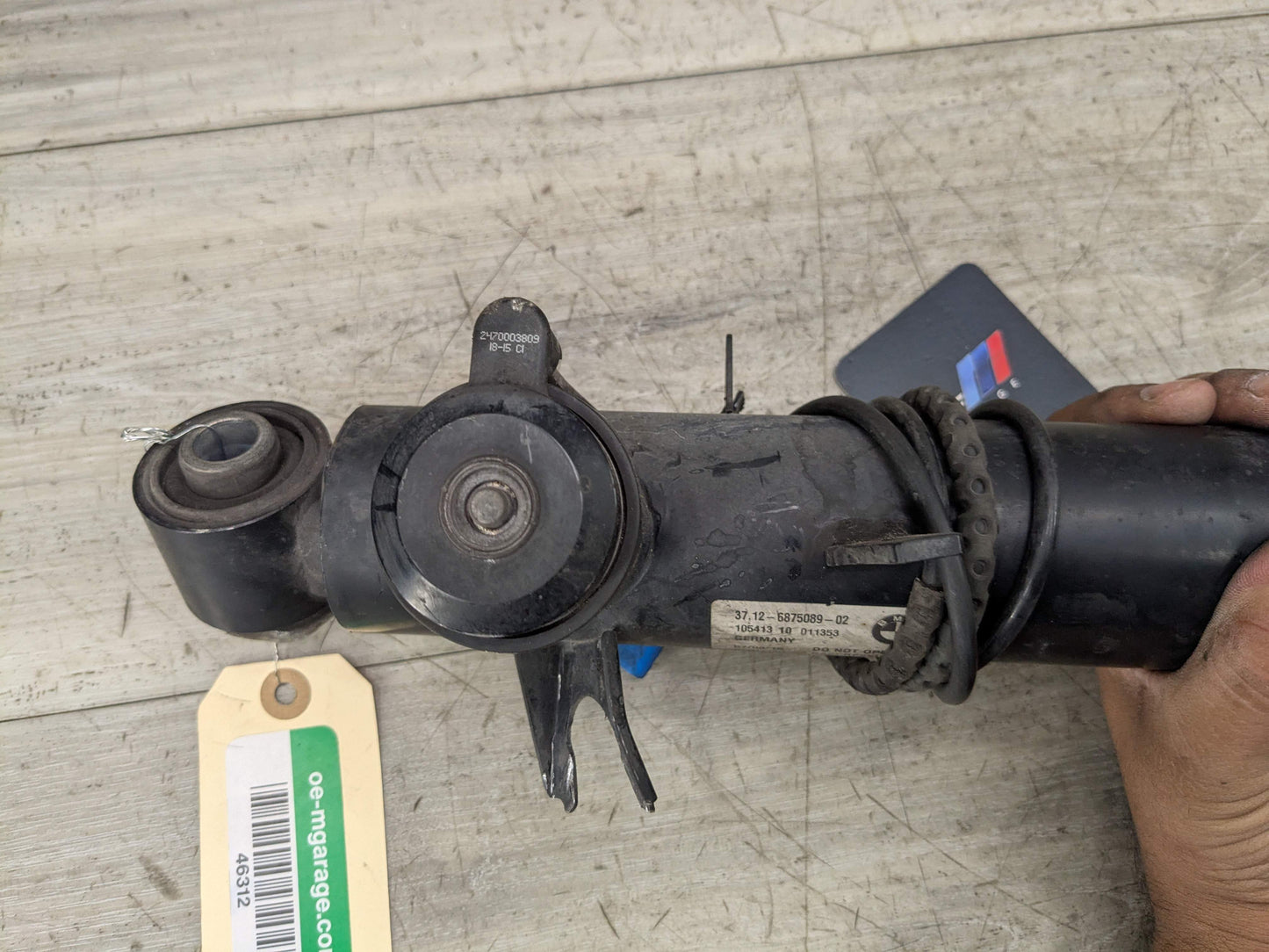 14-19 OEM BMW F15 F16 X5 X6 Rear Left Driver Spring Strut Shock Absorber VDC