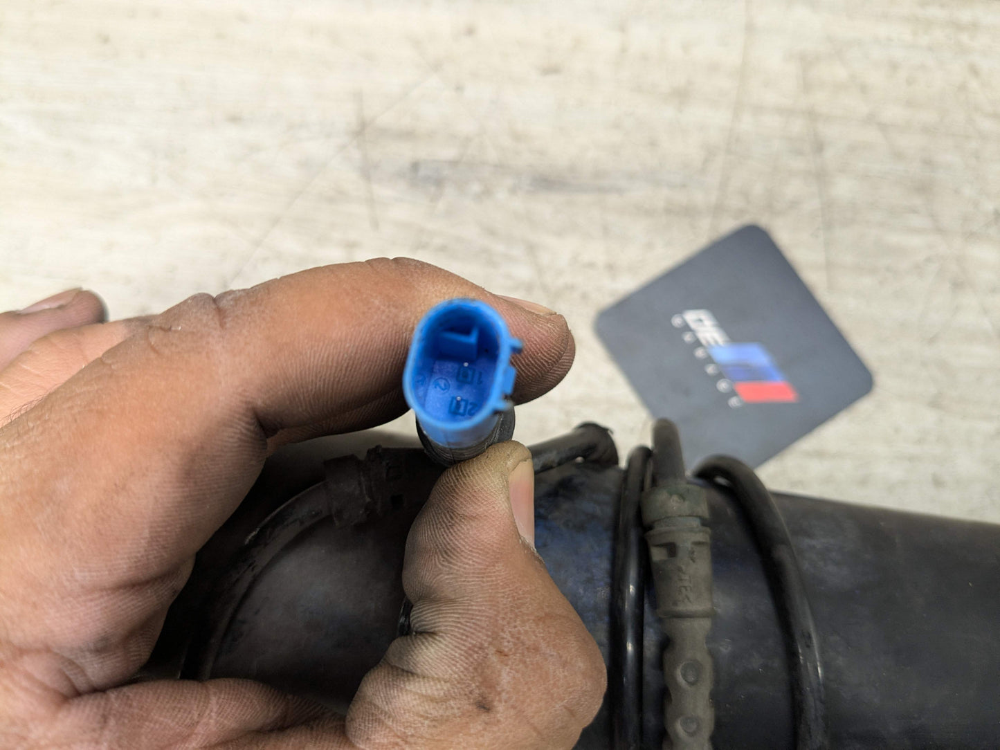 14-19 OEM BMW F15 F16 X5 X6 Rear Left Driver Spring Strut Shock Absorber VDC