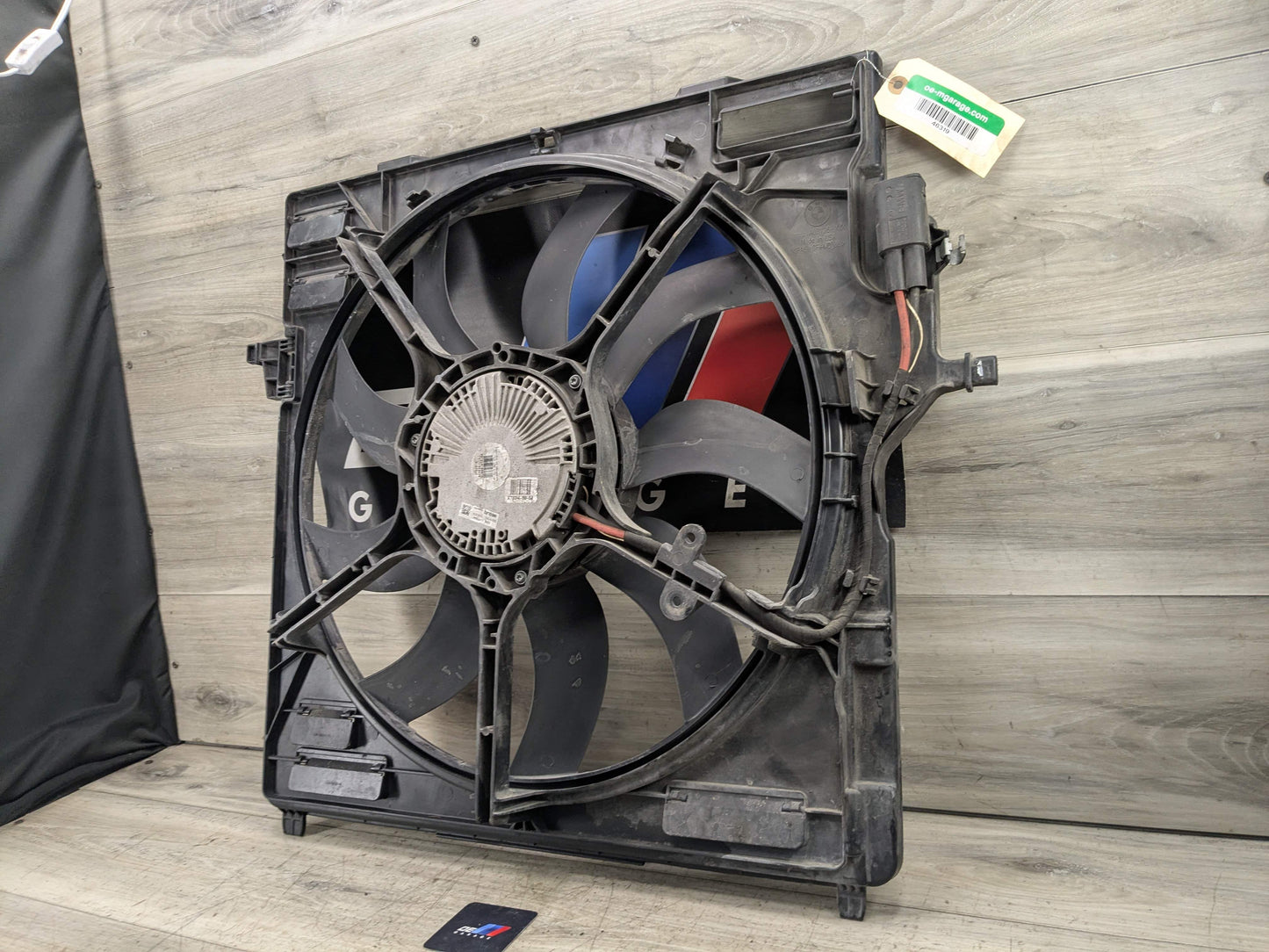 OEM BMW F15 F16 F85 F86 X5 X6 N63 S63 Radiator Cooling Fan Shroud Motor 850W