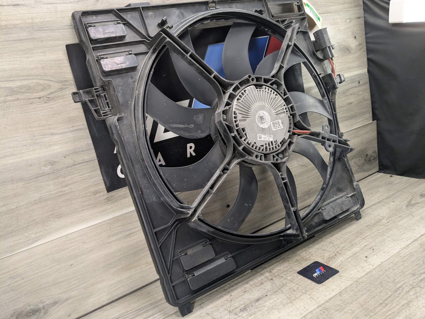 OEM BMW F15 F16 F85 F86 X5 X6 N63 S63 Radiator Cooling Fan Shroud Motor 850W