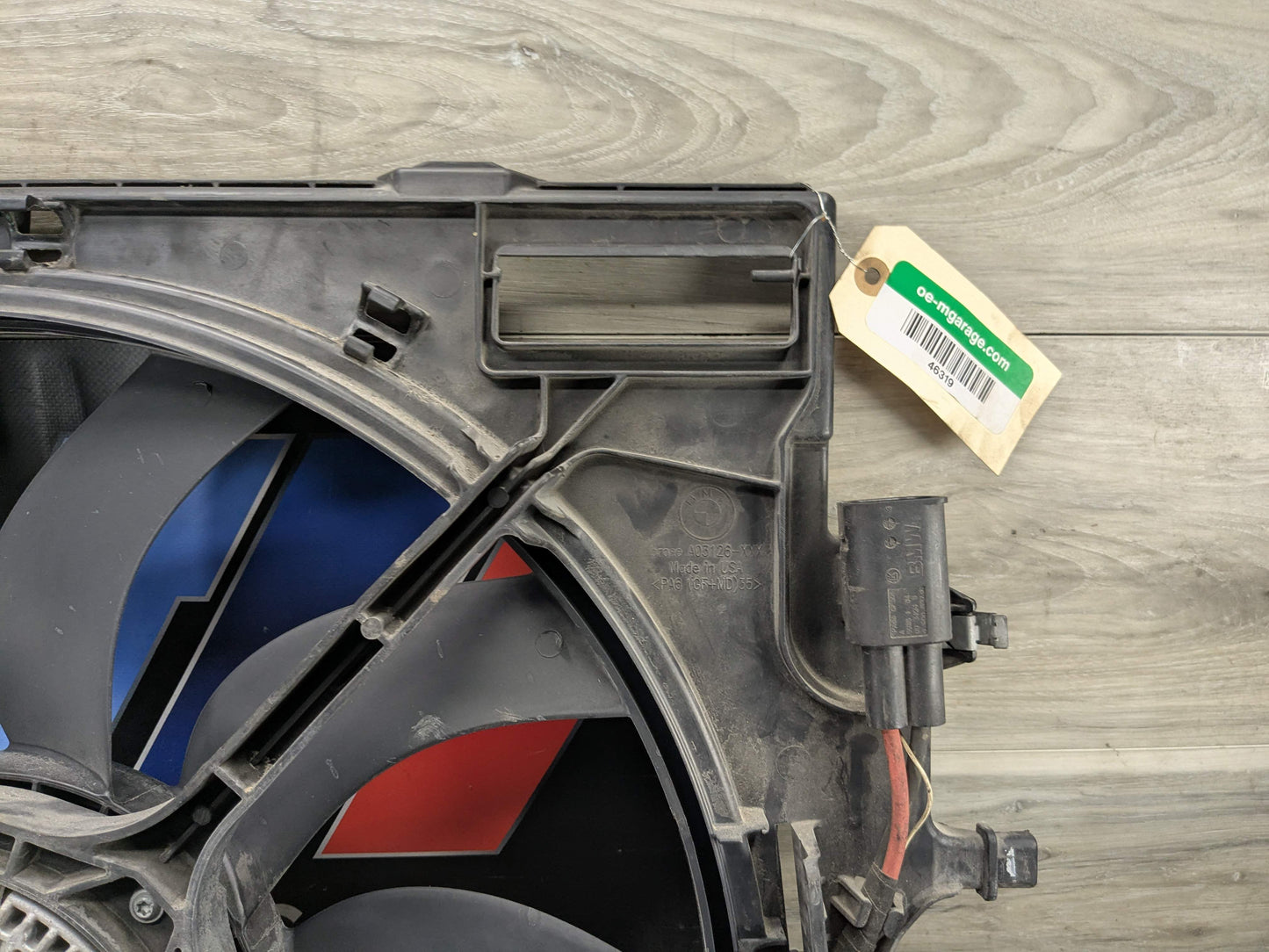 OEM BMW F15 F16 F85 F86 X5 X6 N63 S63 Radiator Cooling Fan Shroud Motor 850W