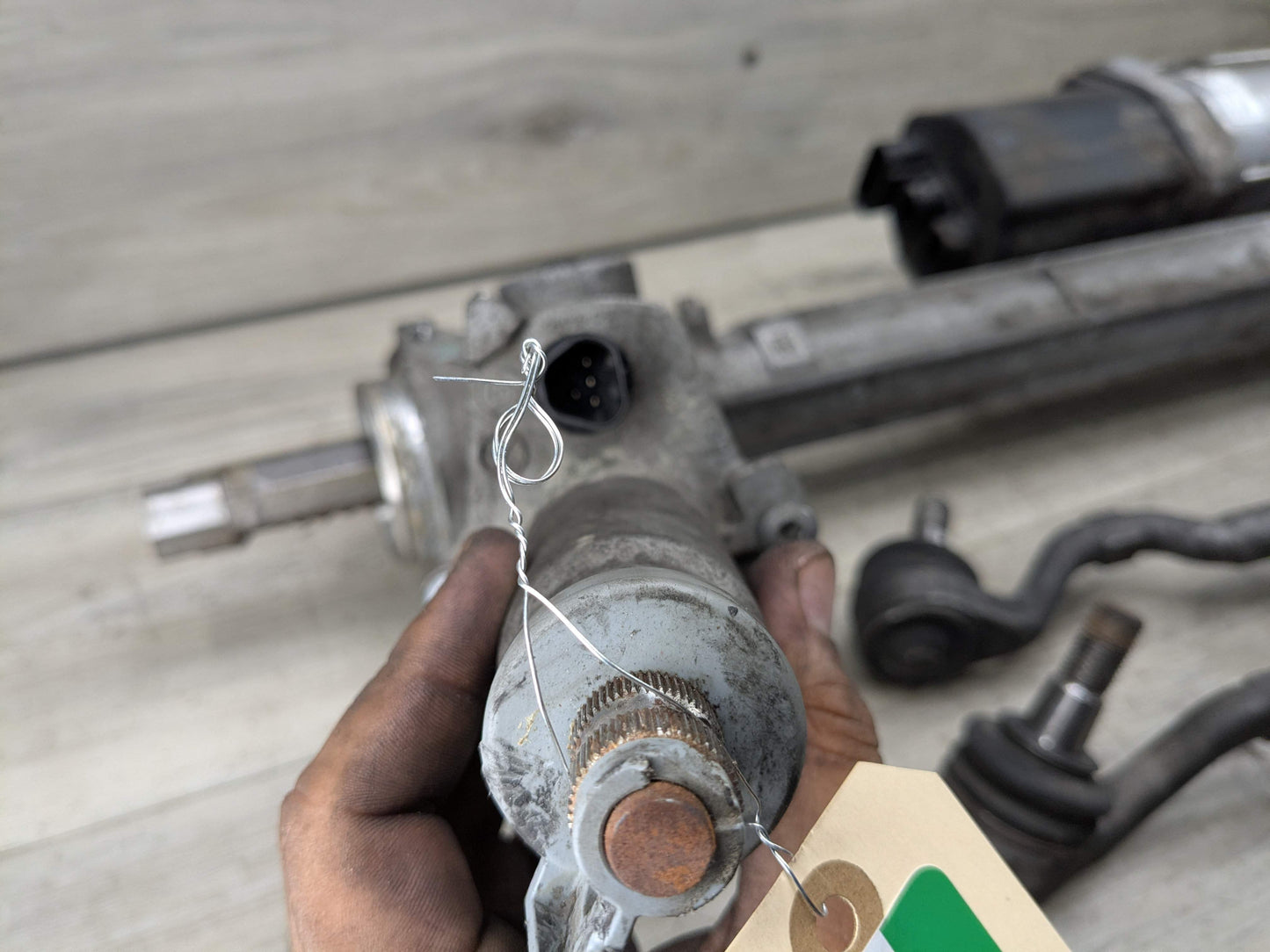 14-19 OEM BMW F15 F16 X5 X6 Steering Gear Rack & Pinion Electric LA w/ Tie Rods