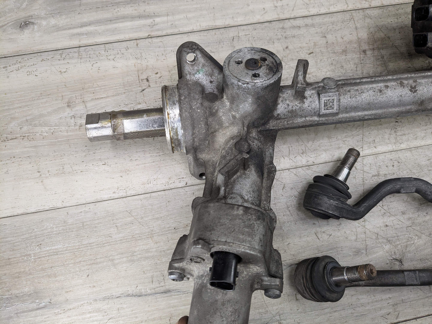 14-19 OEM BMW F15 F16 X5 X6 Steering Gear Rack & Pinion Electric LA w/ Tie Rods