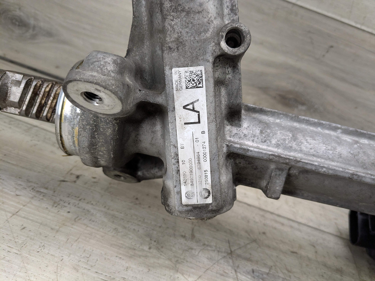 14-19 OEM BMW F15 F16 X5 X6 Steering Gear Rack & Pinion Electric LA w/ Tie Rods