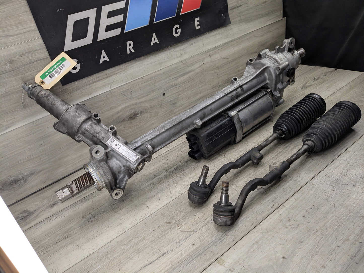 14-19 OEM BMW F15 F16 X5 X6 Steering Gear Rack & Pinion Electric LA w/ Tie Rods