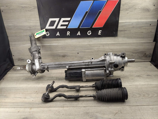 14-19 OEM BMW F15 F16 X5 X6 Steering Gear Rack & Pinion Electric LA w/ Tie Rods