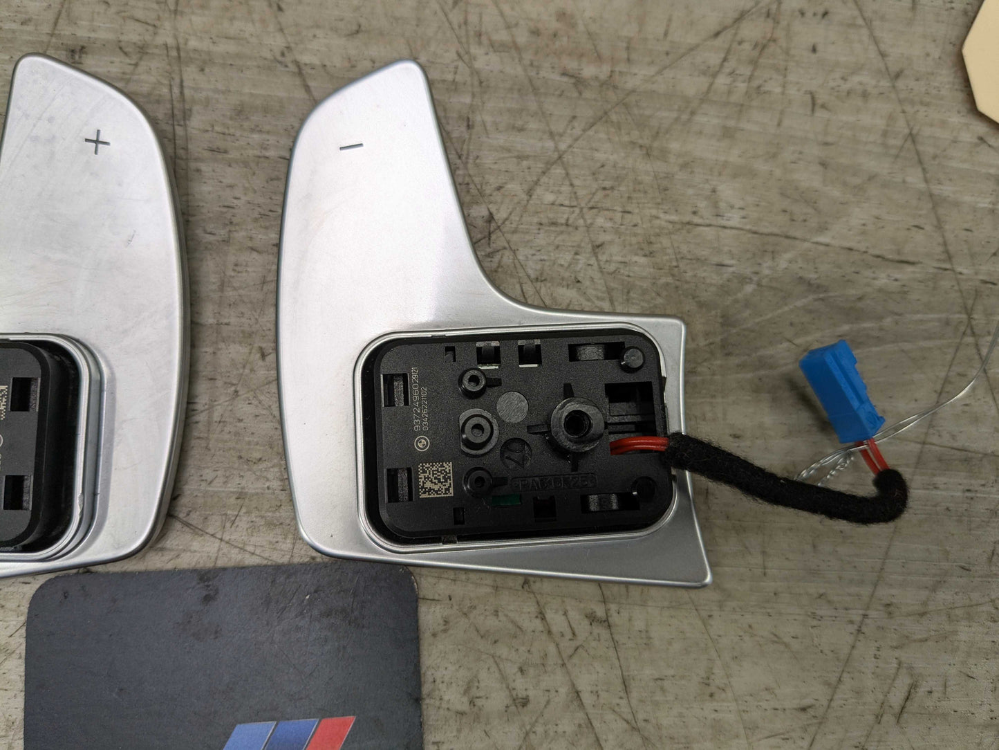 OEM BMW F44 G01 G05 G12 G20 G26 G30 Left Right Steering Wheel Paddle Shifter SET