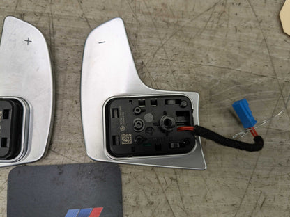 OEM BMW F44 G01 G05 G12 G20 G26 G30 Left Right Steering Wheel Paddle Shifter SET