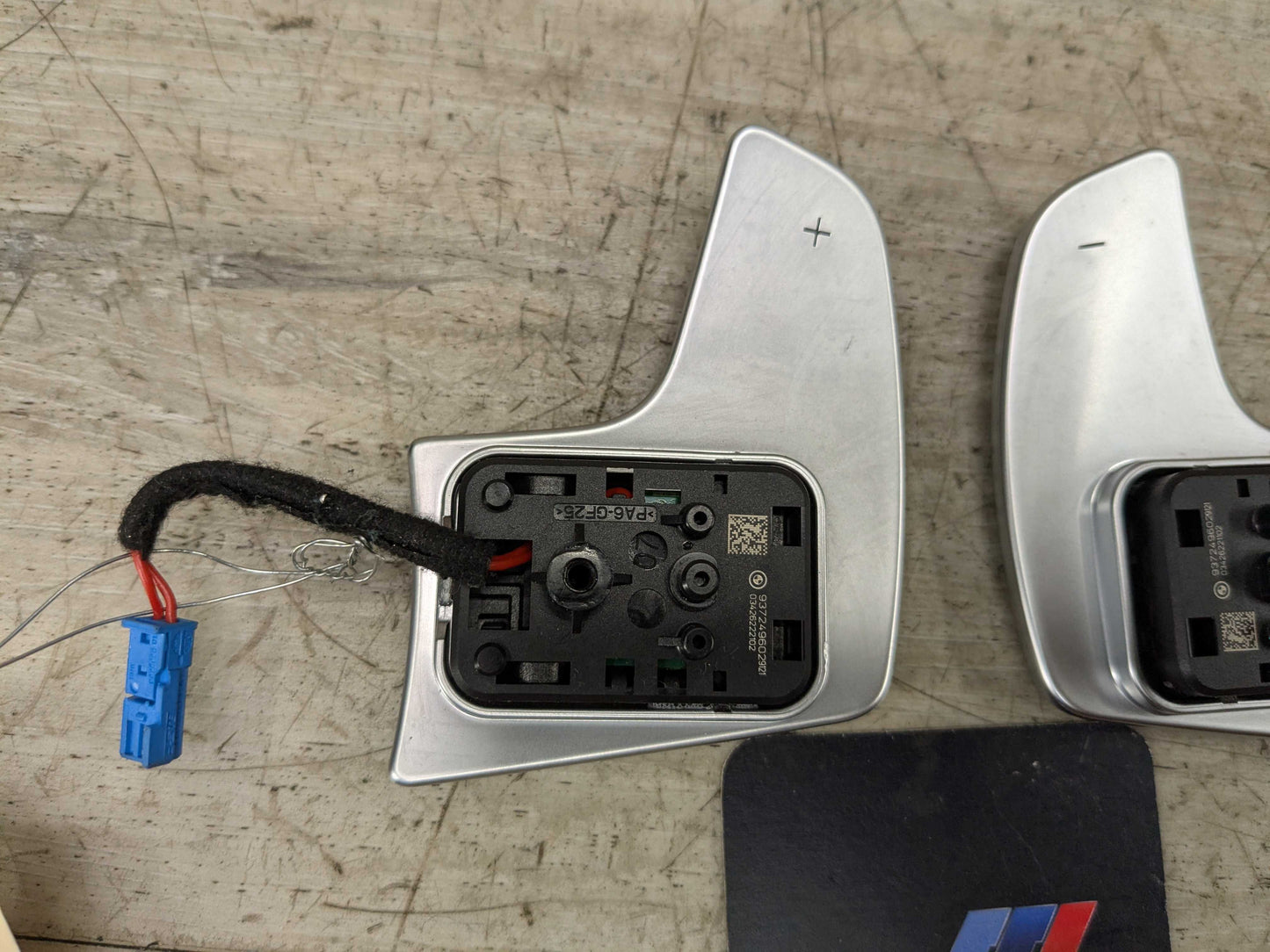 OEM BMW F44 G01 G05 G12 G20 G26 G30 Left Right Steering Wheel Paddle Shifter SET