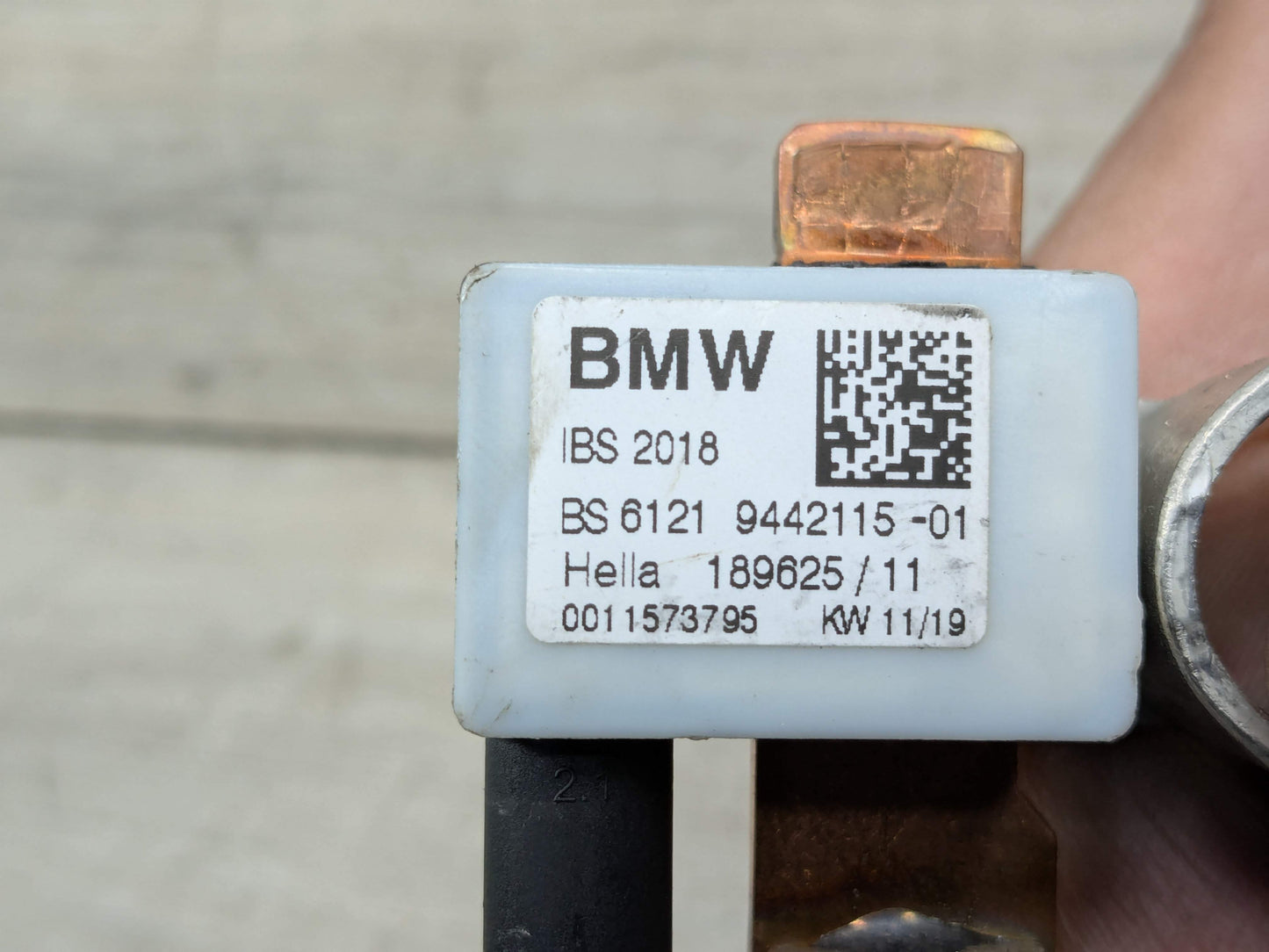 OEM BMW G05 G06 G07 G20 G22 G23 G26 G29 Negative Terminal IBS Sensor Wire Cable