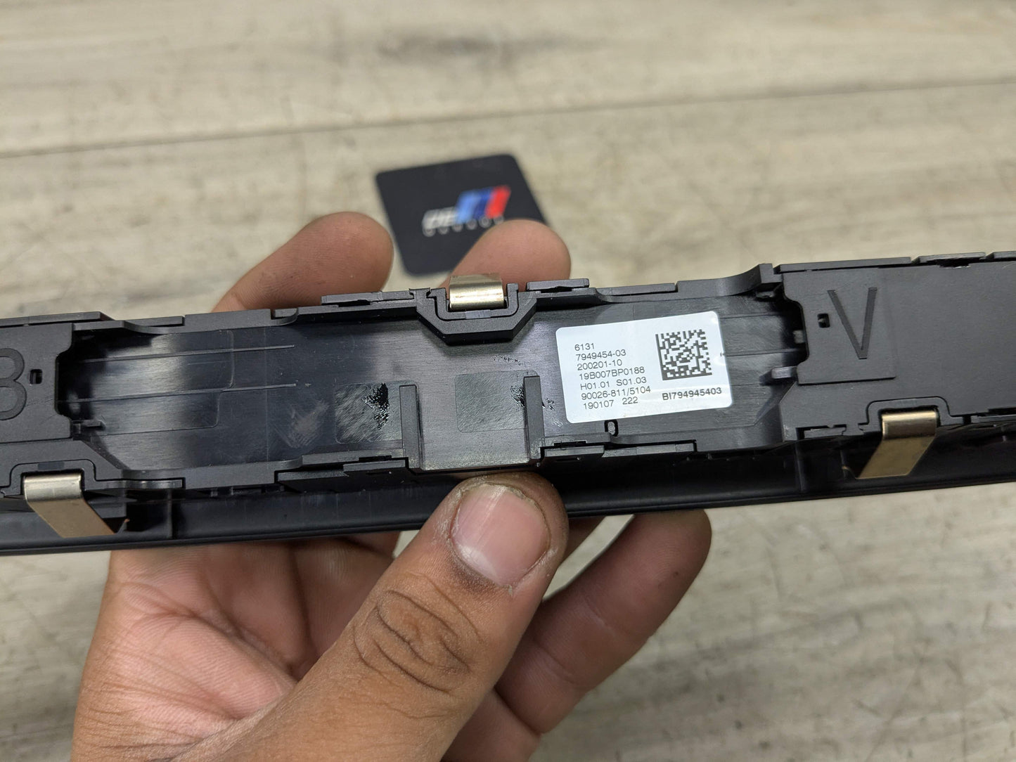 OEM BMW G20 G22 G23 G80 G82 G83 M3 M4 Control Panel Radio Media Buttons Control