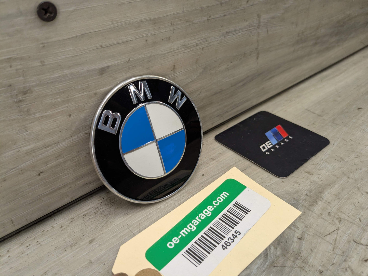 Genuine OEM BMW F39 F90 G20 G30 G80 M3 Bumper Hood Trunk Rear Round Emblem 74mm