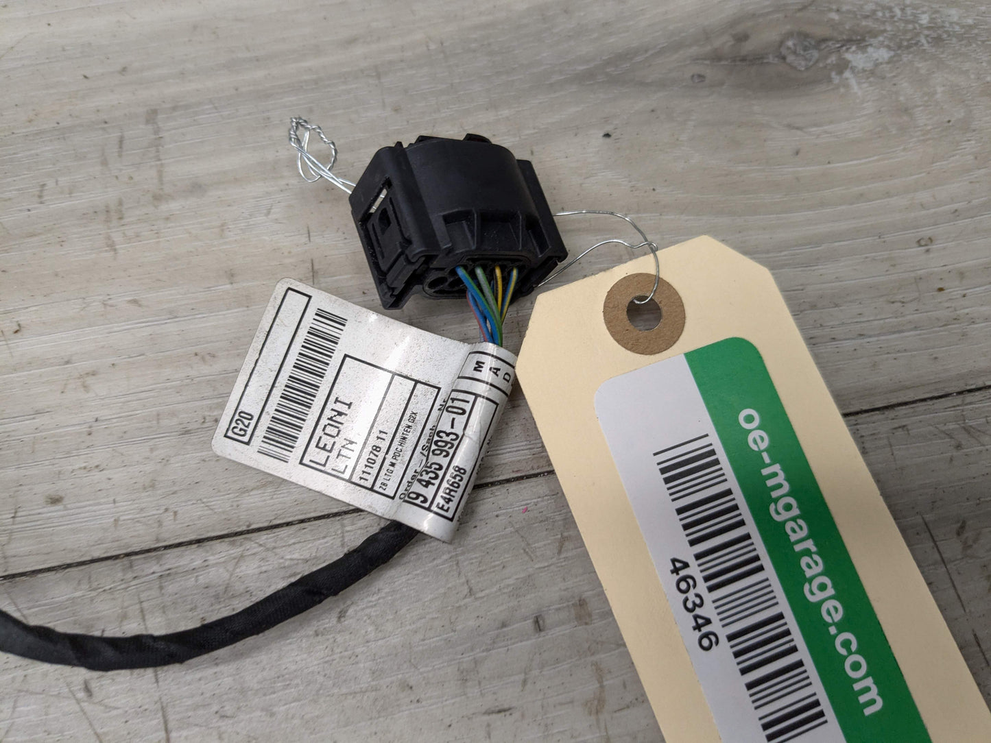 19-24 OEM BMW G20 330 M340 REAR Parking Distance Sensor PDC Wire Wiring Harness