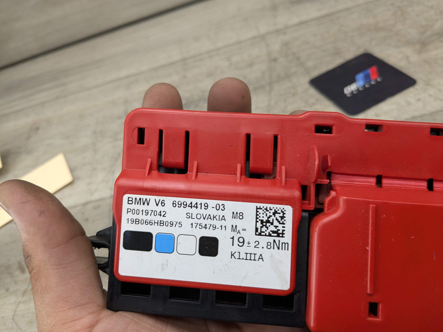 OEM BMW G20 G22 G23 G26 G80 G82 B+ Positive Battery Junction Terminal Fuse Box