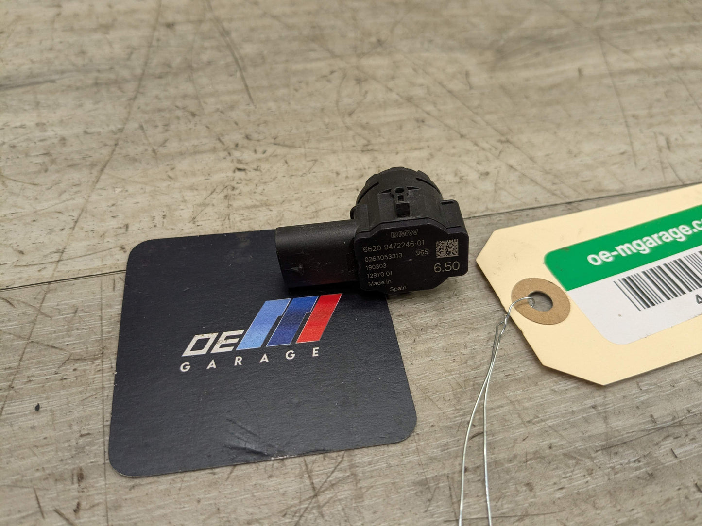 OEM BMW G20 330 M340 Front Rear Parking Distance Sensor PDC Gray B39