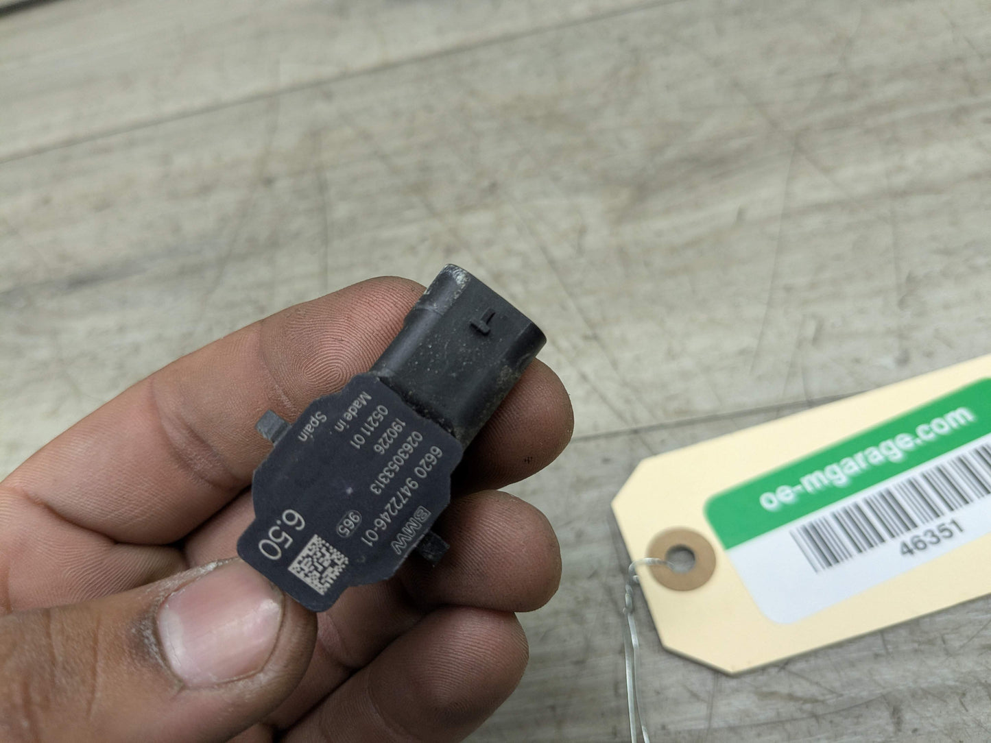 OEM BMW G20 330 M340 Front Rear Parking Distance Sensor PDC Gray B39